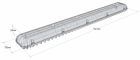 Светодиодный светильник промышленного назначения LSPlate 35-80 W